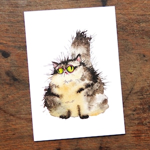 Postkarte: Katze