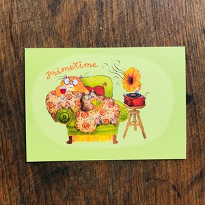 Postkarte: Primetime!