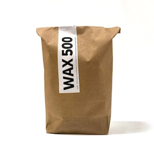 500 g waskorrels voor buitenvuren en smeltlampen. Zonder palmolie!