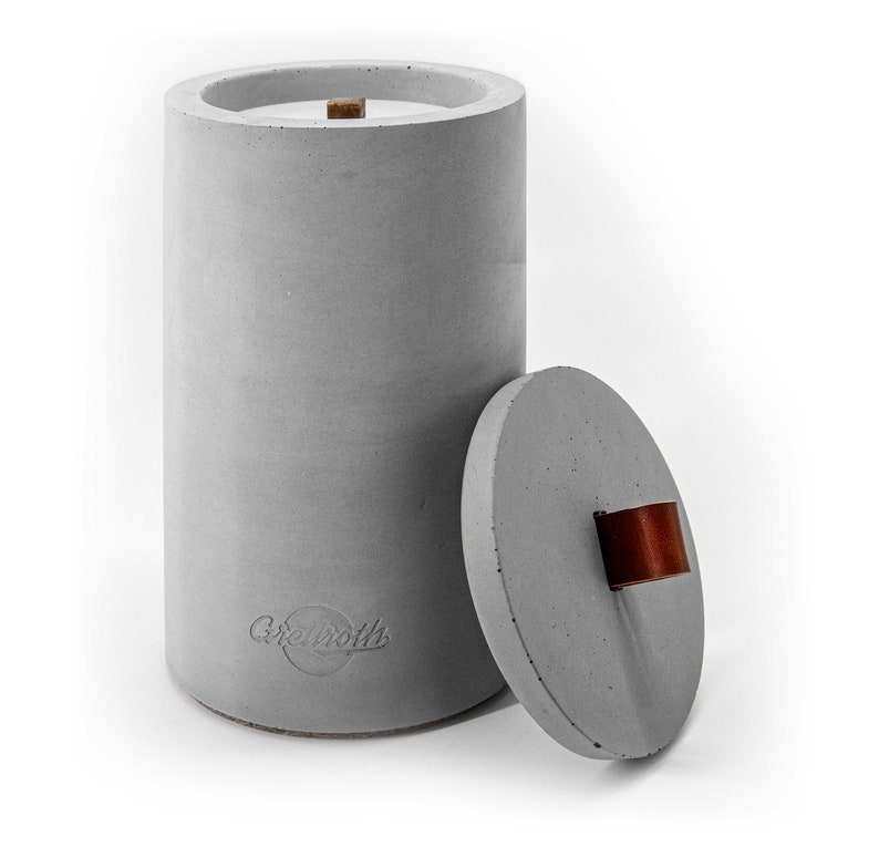 Beton-Outdoor-Feuer Höhe 26 cm Zeitlos wetterfestem | Etsy