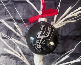 San Antonio Basketball Ornament