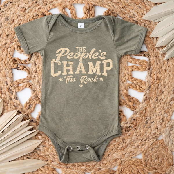 The Rock Peoples Champ Onesie