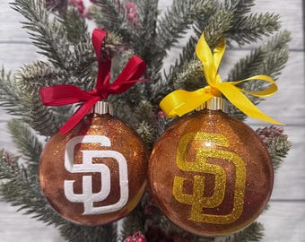 San Diego Baseball Ornaments