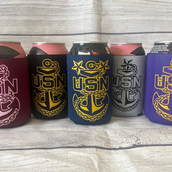 Navy Chief Koozies