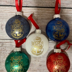 Navy Chief Ornaments