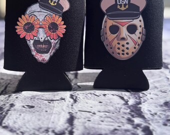 Navy Chief Horror Movie Koozies