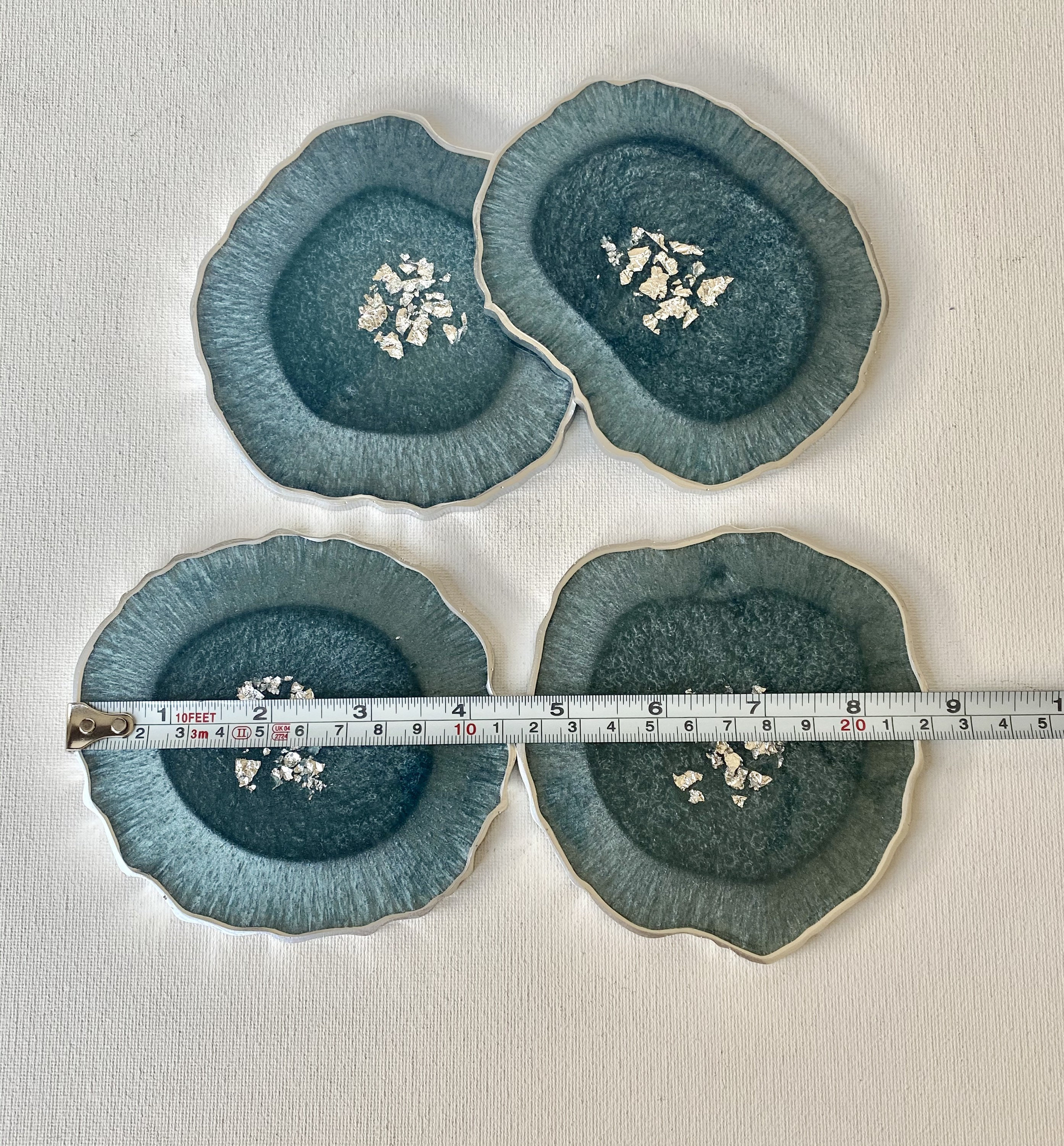Vassoio e sottobicchieri geode - Per la casa e per te - Decorare ca