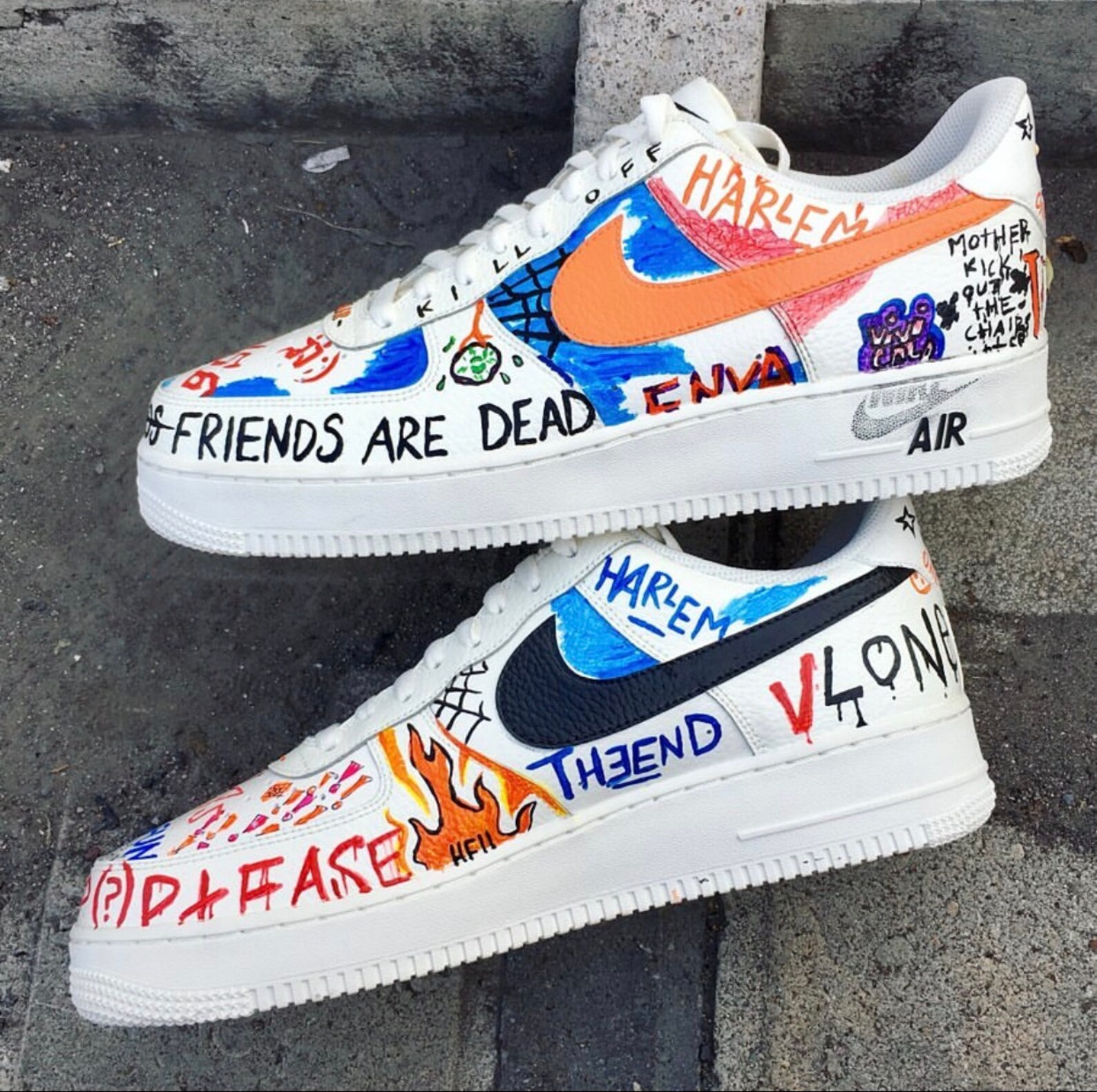 decorate air force 1