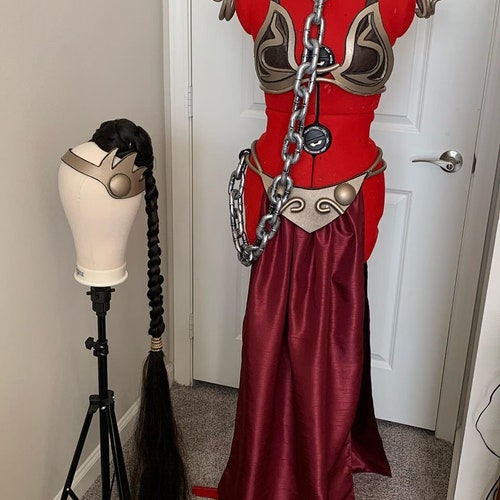 Custom Leather Slave Princess Costume Based on Leia's Etsy