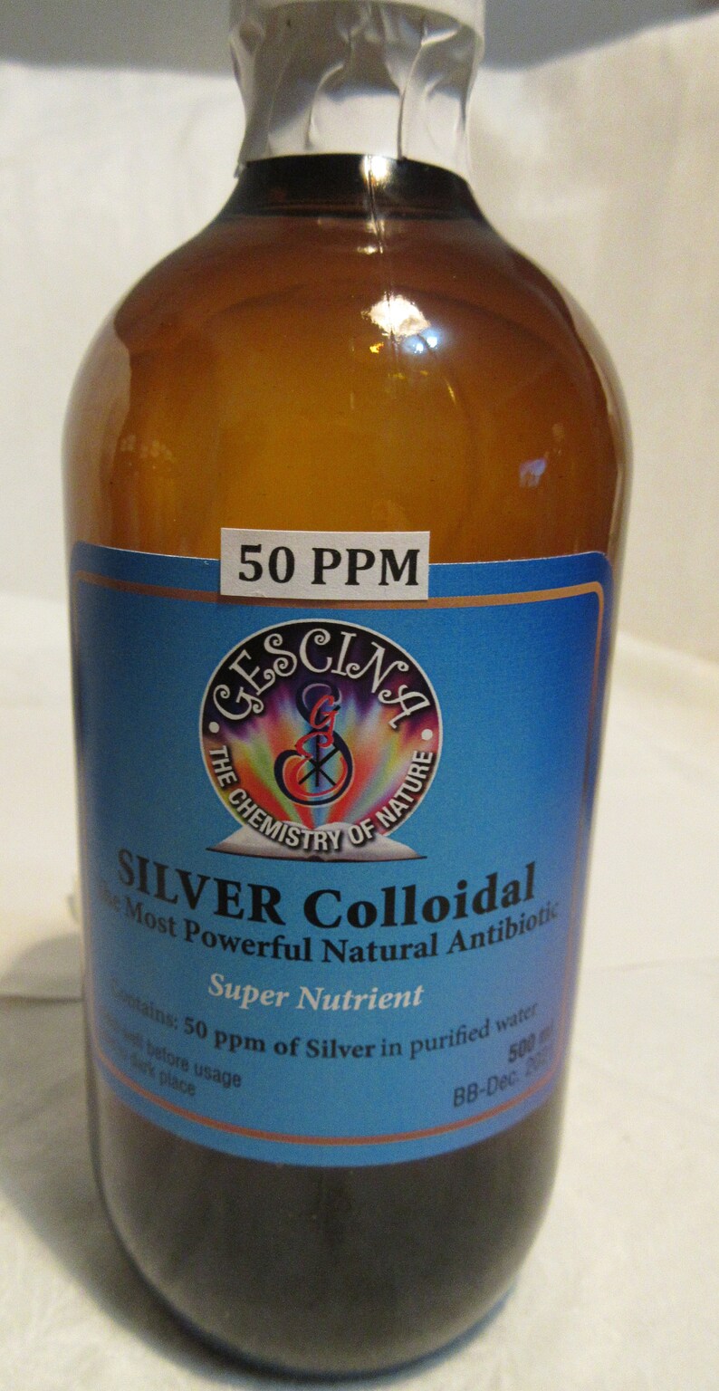 Silver the purest colloidal mineral Etsy