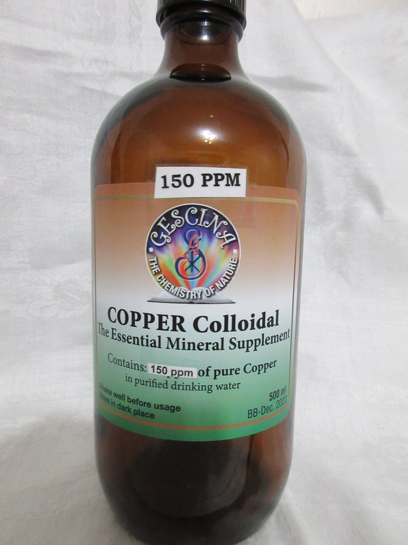Pure colloidal COPPER Etsy