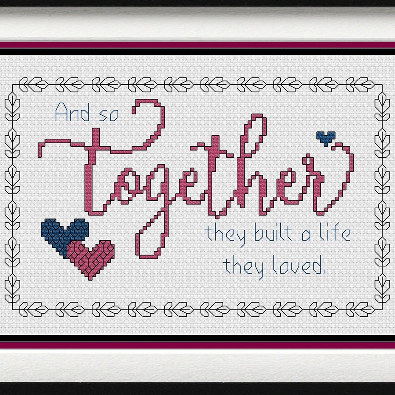 Hearts Stitched Together - Etsy