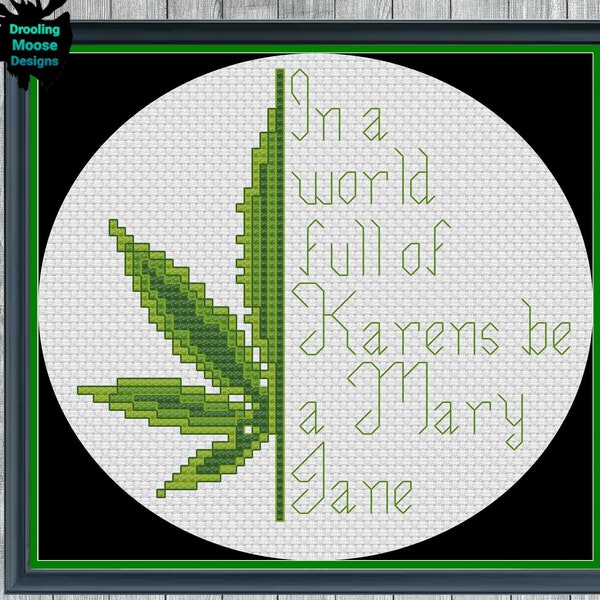 Mary Jane Cross Stitch Etsy