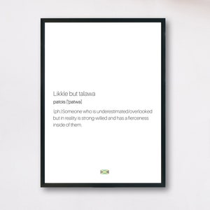 PROVERBS FROM HOME 3 (talawa) definition quote jamaican proverbs/quotes printable