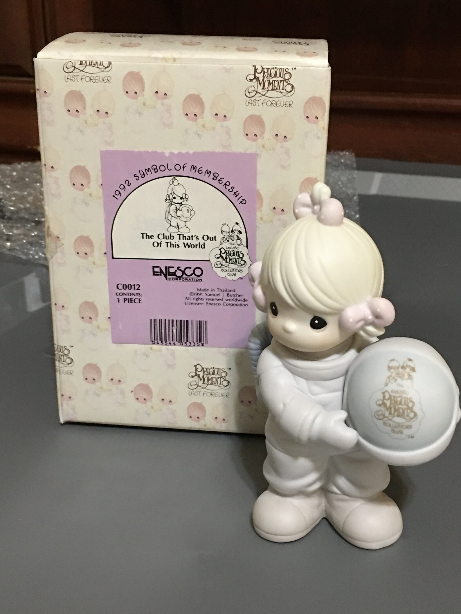 Precious Moments Symbol Of Membership Figurines '92 Etsy