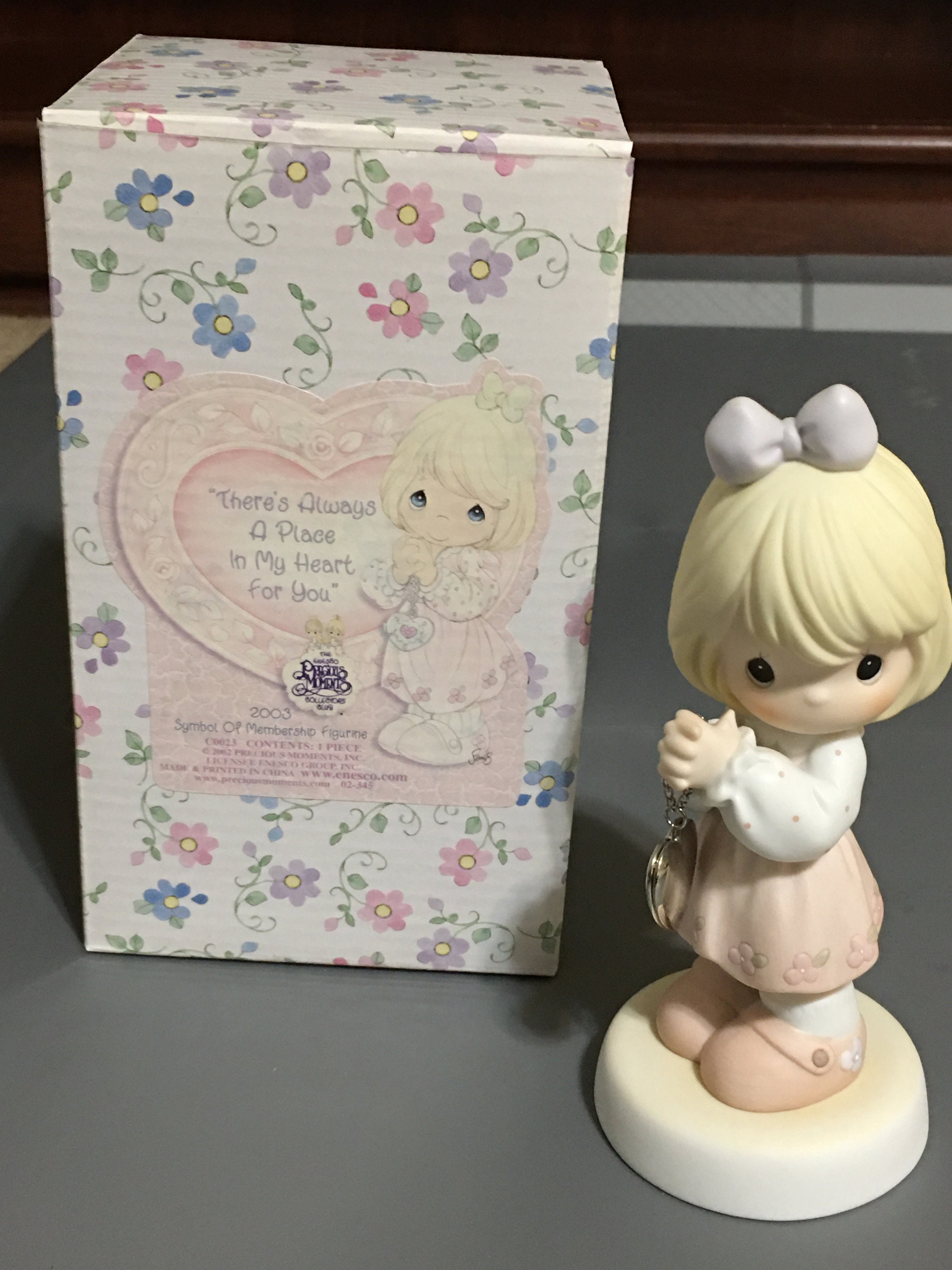Precious Moments Symbol Of Membership Figurines '92 Etsy
