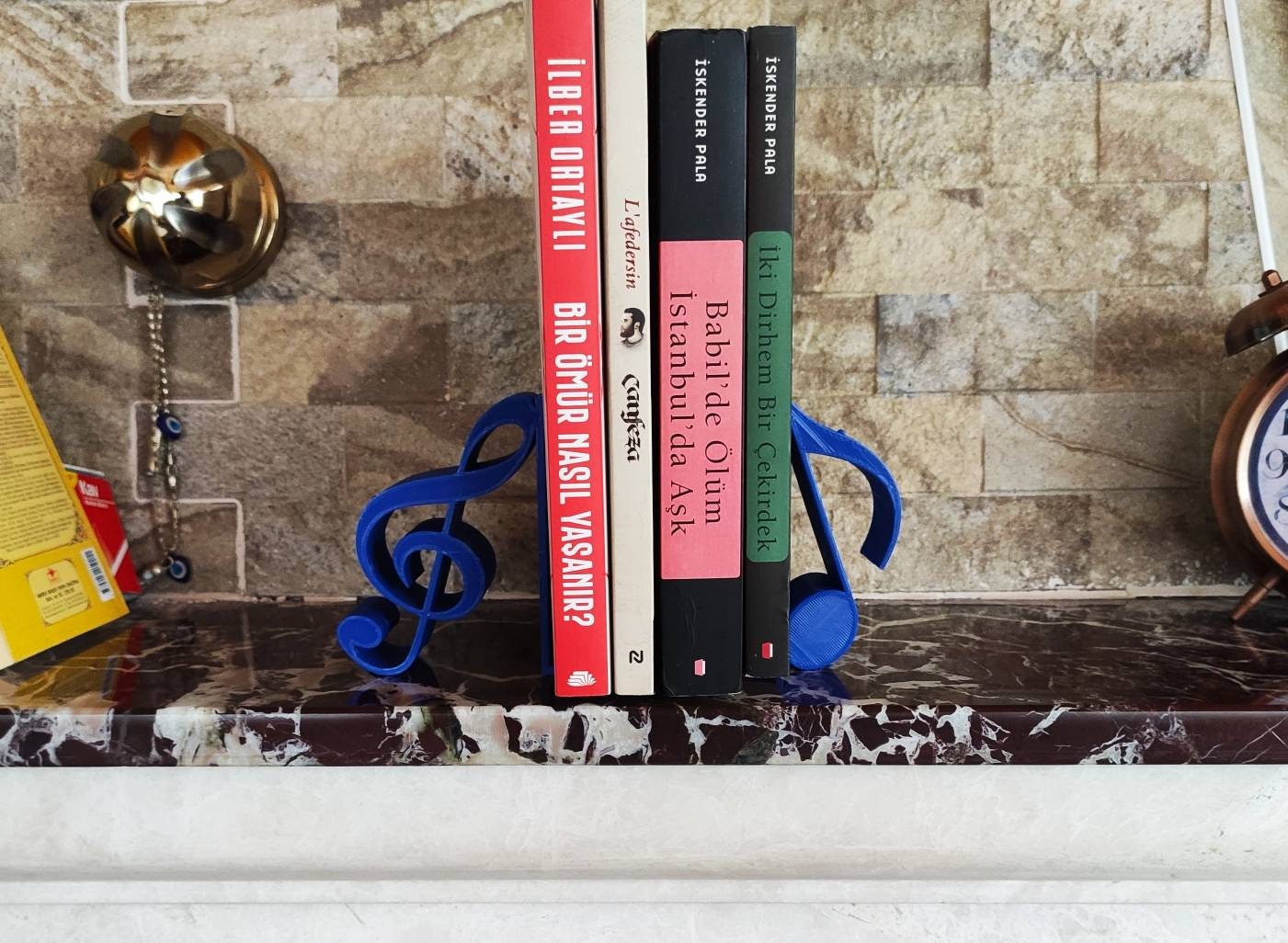 Music Bookends Book Holder Bookend Note Bookends Etsy