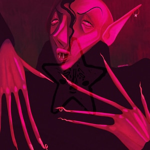 NOSFERATU -  Illustration (A3 and A4 Available)
