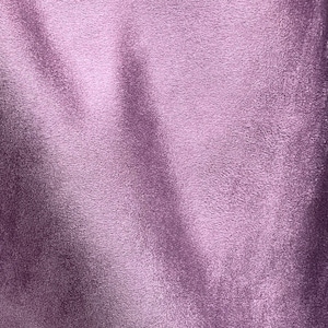 DARK LAVENDER Upholstery Suede Micro Faux Polyester Drapery Fabric (56 in.) Sold By The Yard