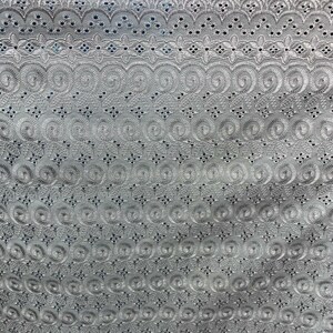 Grey hotsell eyelet fabric