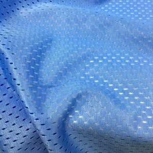 Athletic Sport dimple mesh fabric Navy 9 Oz 60” Wide 100% Nylon