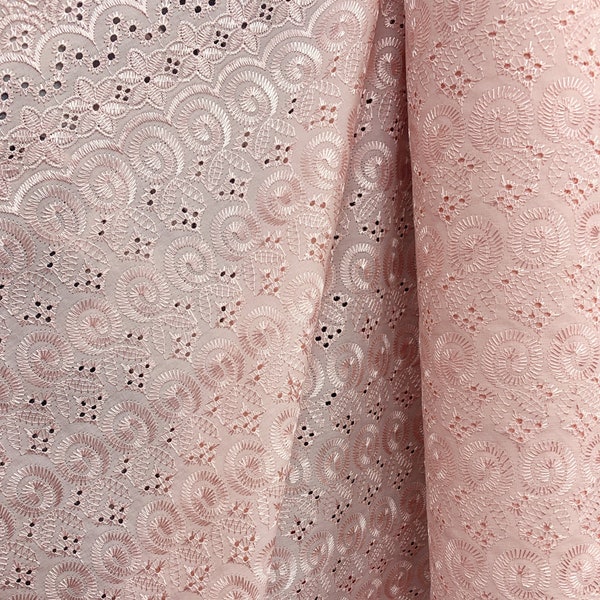 Pink Eyelet Etsy