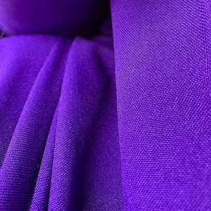 PURPLE 100% Polyester Poplin Fabric (60 in.) Sold By The Yard