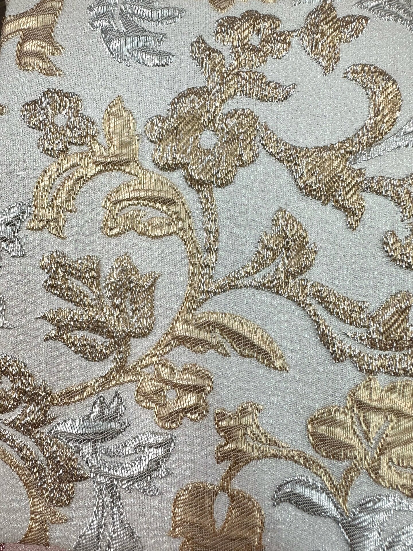 Silver Brocade Dress - Etsy