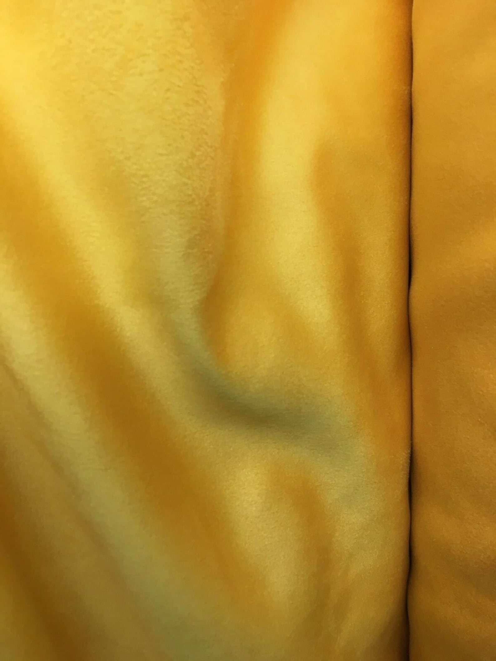 GOLDEN YELLOW Solid Faux Suede Upholstery Drapery Fabric 54 Etsy
