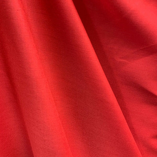 RED Light Weight Cotton Fabric (58 in.) Sold By The Yard