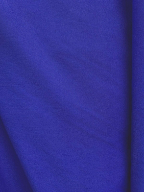 ROYAL BLUE Light Weight Cotton Fabric 58 In. Sold by the Etsy