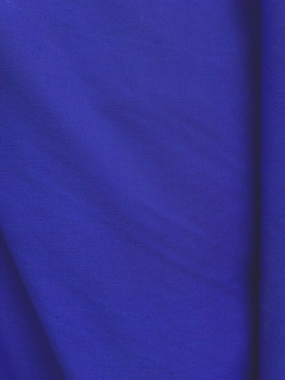 ROYAL BLUE Light Weight Cotton Fabric 58 In. Sold by the Yard -  Canada