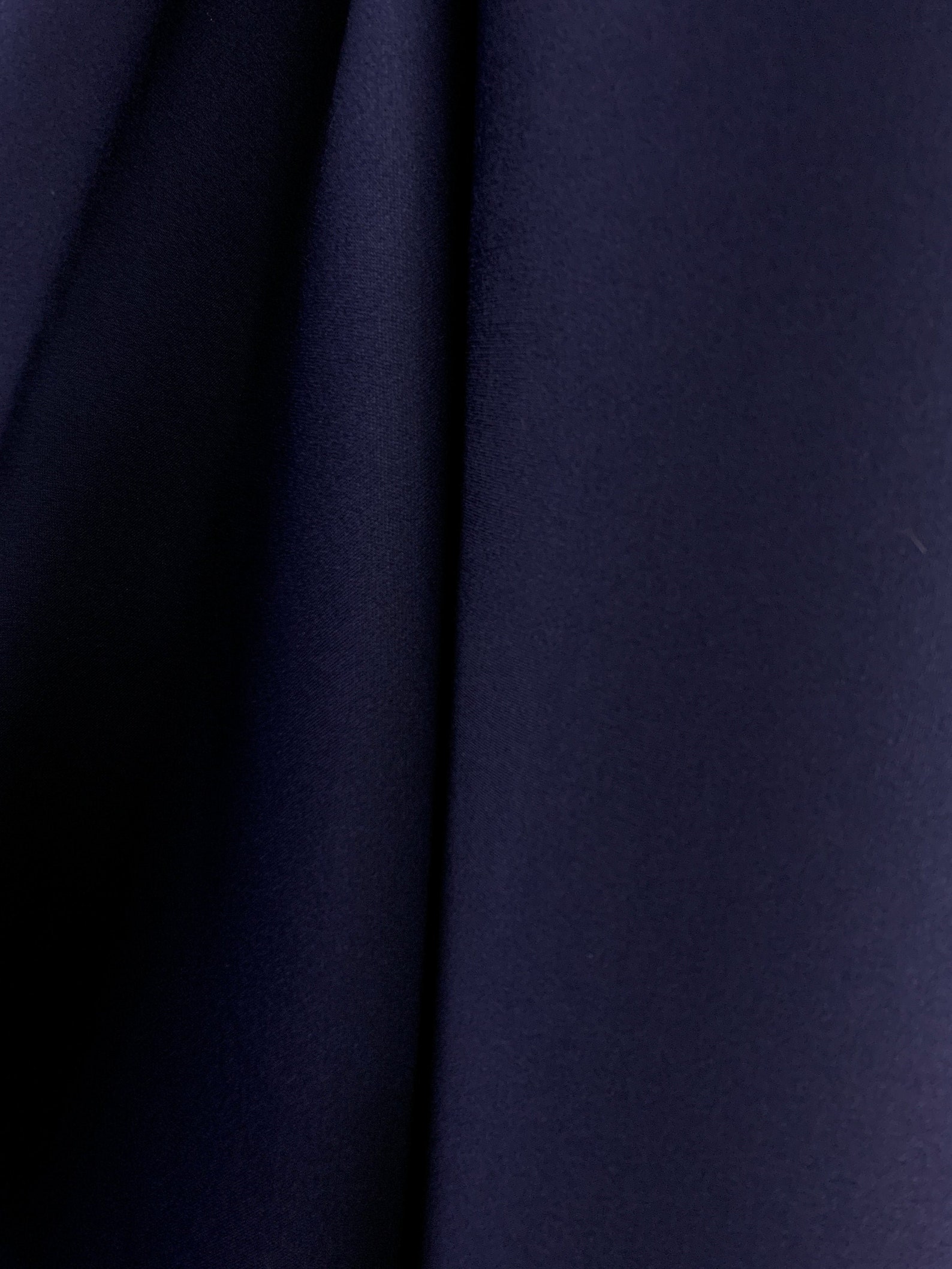 NAVY BLUE Neoprene Scuba Knit Fabric Polyester Spandex 58 - Etsy