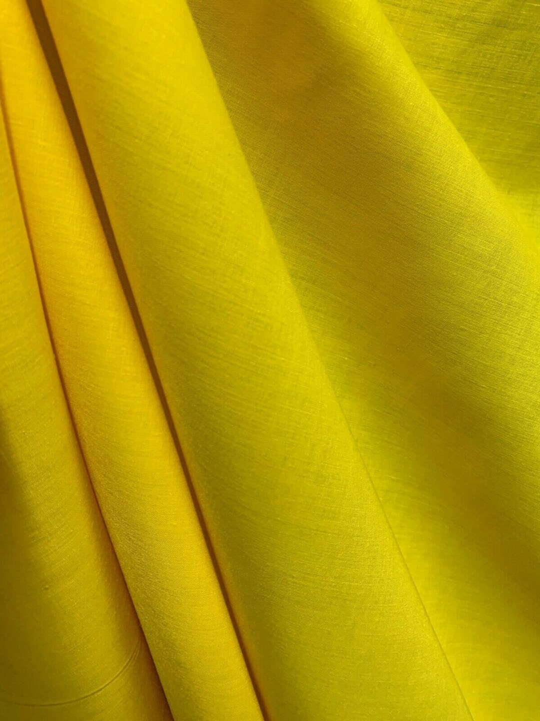 YELLOW Light Weight Cotton Fabric 45 In. Sold by the Yard Etsy