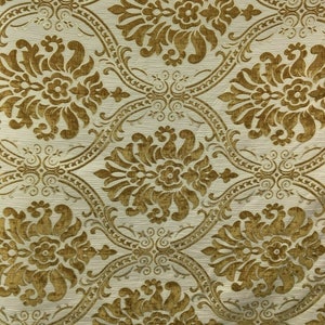 Golden Beige Upholstery Chenille