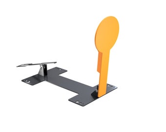 Bird Flipper Popper Target - AR500 - DXF Files and Manufacturing Instructions