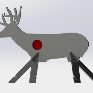 Reaktive AR500 Targets - 5 DXF DATEIEN - 4 Variationen pro Datei