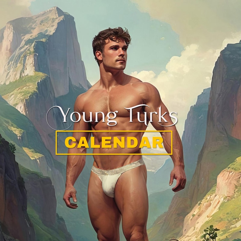 Gay Male Calendars 2025 Etsy