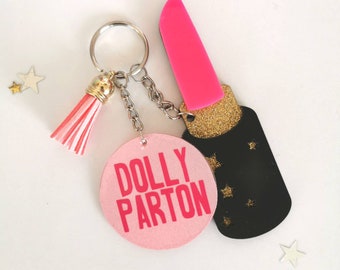 Dolly Parton Keyring 2025