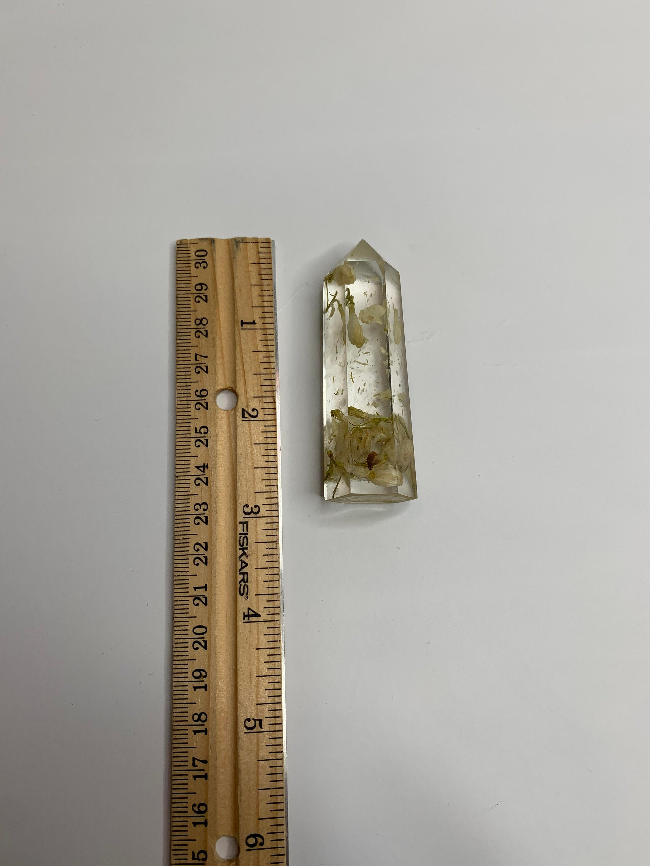 Jasmine Resin Crystal Resin Crystal with Dried Jasmine Etsy