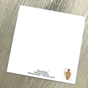 Carte 'Grenouille et champignon' format carré 120x120 mm - carte de voeux zdjęcie 6
