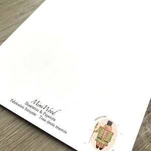 Carte 'Lama' format A6 105x148 mm - animal mignon aquarelle - souvenir Argentine et Patagonie - idéal cadeau fête des mères et pères image 7
