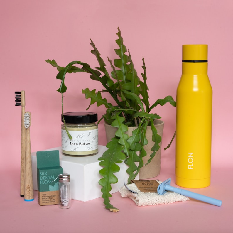 Plastikfreies Badezimmer-Set – 9-teiliges Natur-Geschenkset Mit Bambus, Sisal & Veganer Seife