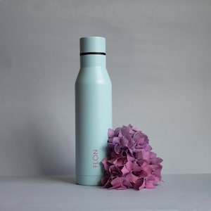 Reusable Stainless Steel Water Bottle |Zero Waste BPA & Plastic Free Insulated Flask | Eco friendly Gift  | Simple Elegant Design - 500ml