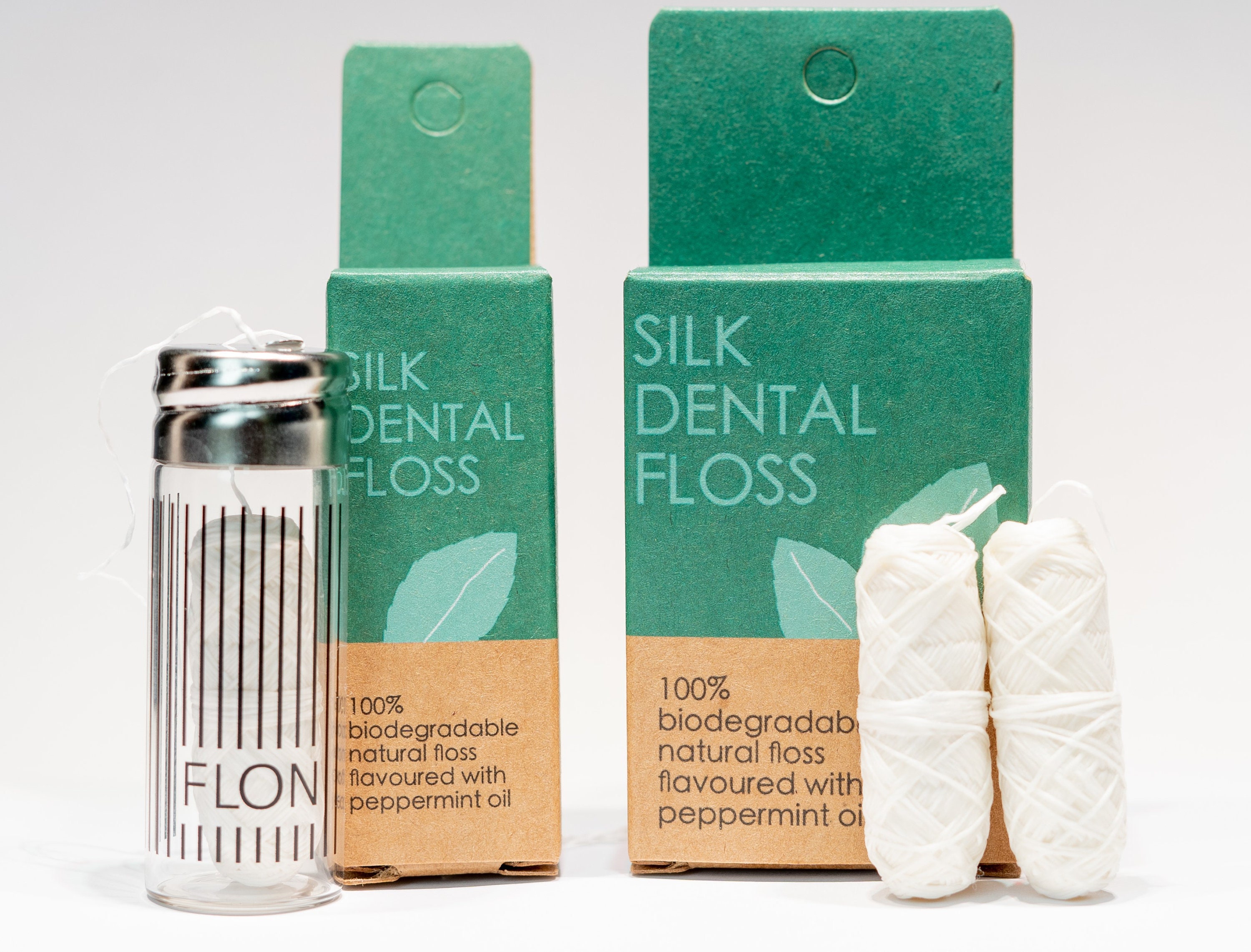 Natural Silk Dental Flossplastic Free 100 Biodegradable Eco Etsy