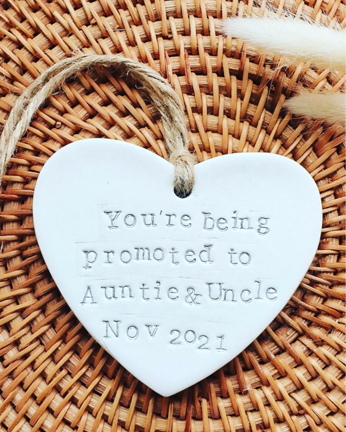 Auntie and Uncle Baby Reveal // Auntie Pregnancy Announcement Etsy