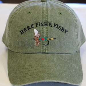 Here Fishy Fishy Fly Cap -  Denmark