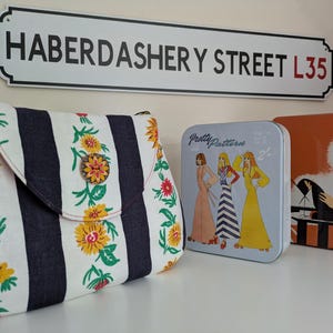 Vintage Fabric Shoulder Bag