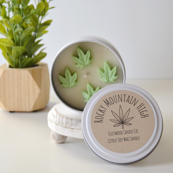 Weed Candle Etsy