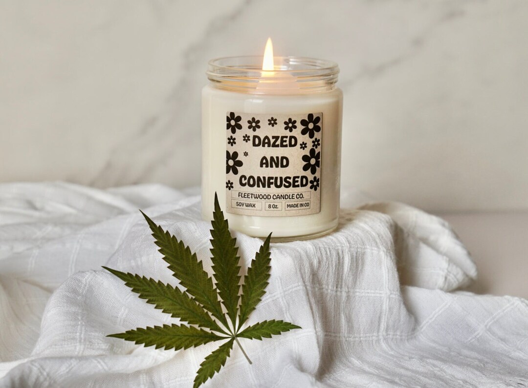 Dazed & Confused Soy Candle Scented Candle Customizable Colorado Gift